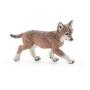 PAPO Wild Animal Kingdom Wolf Cub Toy Figure, 10 Months or Above, Brown (50284)