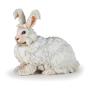 PAPO Farmyard Friends Angora Rabbit Toy Figure, 3 Years or Above, White (51172)