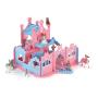 PAPO The Enchanted World Castle in the Clouds Toy Playset, 3 Years or Above, Pink/Blue (60150)