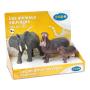 PAPO Wild Animal Kingdom Wild Animals 2 with 3 Figures Display Box, 3 Years or Above, Multi-colour (80001)
