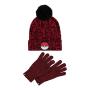 POKEMON Pokeball Symbol Beanie & Knitted Gloves Giftset, Red/Black (GS437313POK)