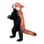 MOJO Wildlife & Woodland Red Panda Toy Figure, 3 Years and Above, Red/Black (387376)