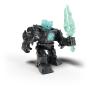 SCHLEICH Eldrador Mini Creatures Shadow Ice Robot Toy Figure, 7 to 12 Years, Grey/Turquoise (42598)