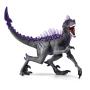 SCHLEICH Eldrador Creatures Shadow Raptor Toy Figure, 7 to 12 Years, Black/Purple (70154)