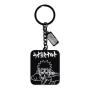 NARUTO SHIPPUDEN Line Art Naruto Metal Keychain, Black (KE134211NRT)