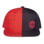 POKEMON Pokeballs Snapback Baseball Cap, Red/Black (SB565832POK)