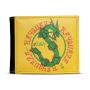 POKEMON Rayquaza #384 Graphic Print Bi-fold Wallet, Male, Yellow/Black (MW861581POK)