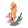 PAPO Marine Life Seahorse Toy Figure, Three Years and Above, Orange (56051)