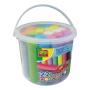 SES CREATIVE Playground Chalk Bucket, 8 Colours, Two Years and Above (02205)