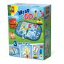 SES CREATIVE Wrap&Go Travel Games (Ludo, Quartet and Speed Blocks), Four Years and Above (02236)