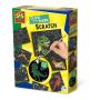 SES CREATIVE Dinosaurs Glow-in-the-Dark Scratch Card, Three Years and Above (14285)
