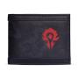 WORLD OF WARCRAFT Azeroth Map Bi-fold Wallet, Black (MW204853WOW)