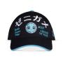 POKEMON Squirtle 3D Embroidered Adjustable Cap, Black/Turquoise (BA401815POK)