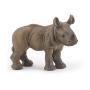 PAPO Wild Animal Kingdom Rhinoceros Calf Toy Figure, 10 Months or Above, Brown (50035)