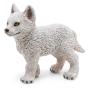 PAPO Wild Animal Kingdom Young Polar Wolf Toy Figure, 3 Years or Above, White (50228)