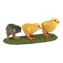 PAPO Farmyard Friends Chicks Toy Figure Set, 3 Years or Above, Multi-colour (51163)