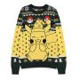 POKEMON Pikachu Christmas Jumper, Unisex, Medium, Multi-colour (KW624802POK-M)