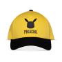 POKEMON Pikachu Silhouette Adjustable Cap, Yellow/Black (BA576025POK)