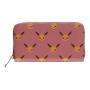 POKEMON Eevee AOP Zip Around Wallet, Female, Pink (GW887742POK)