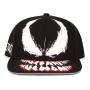 MARVEL COMICS Venom Mask Glow-in-the-Dark Novelty Cap, Black (NH654743VEN)