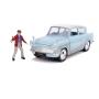 WIZARDING WORLD Harry Potter 1959 Ford Anglia Die Cast Vehicle with Figure, Blue (253185002)