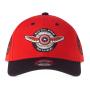 MARVEL COMICS The Falcon and the Winter Soldier Shield Badge Baseball Cap, Red/Black (BA253254MVL)