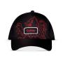 WIZARDING WORLD Harry Potter: Wizards Unite Gryffindor Woven Patch Adjustable Cap, Black (BA141788HPT)