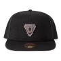 MARVEL COMICS Black Panther Logo Novelty Cap, Black (NH527483BPM)