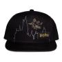 WIZARDING WORLD Harry Potter Broom Flight Snapback Baseball Cap, Black (SB716334HPT)