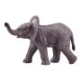 MOJO Wildlife & Woodland African Elephant Baby Toy Figure, Grey (387002)