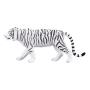 MOJO Wildlife & Woodland White Tiger Toy Figure, Black/White (387013)