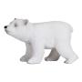 MOJO Wildlife & Woodland Polar Bear Cub Walking Toy Figure, White (387020)