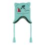 POKEMON Bulbasaur Novelty Sherpa Beanie, Turquoise (KC645225POK)