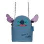 DISNEY Lilo & Stitch Cute & Fluffy Stitch Micro Bag, Blue (MI067634DNY)