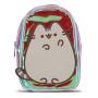 PUSHEEN THE CAT 3D Patch Shiny Mini Backpack, Multi-colour (MP841107PSH)