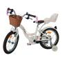 VOLARE Blossom White 16-Inch Girls Children's Bike (51698)